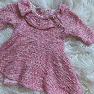 Baby girl Janie & Jack pink dress